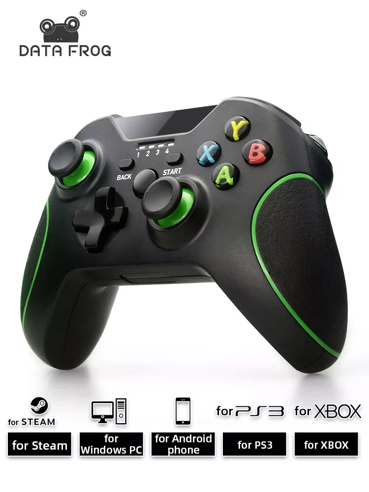 

Data Frog 2.4G Wireless Gamepad Control Joystick For Xbox One Controller PS3 Android Smartphone Win7/8/10 PC Gamepad Control