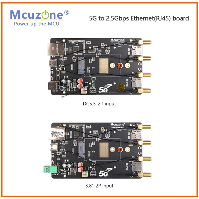 Новая (модель: плата MKR5210) от 5G до 2 5 Гбит/с Ethernet (RJ45) USB3.0-C вход DC5.5 поддержка RM520N-GL