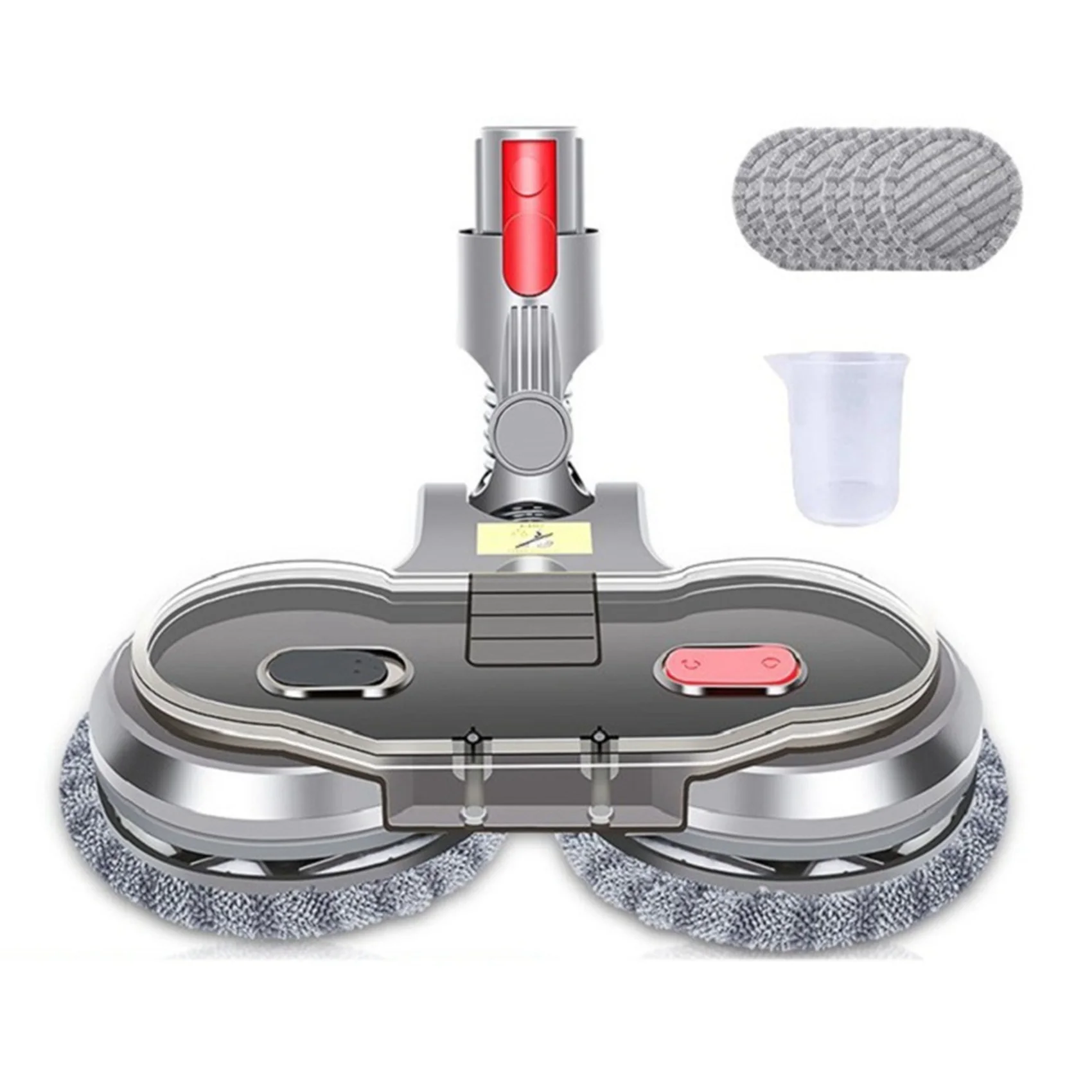 

Electric Wet Dry Mopping Head for Dyson V7 V8 V10 V11 Replaceable Parts with Water Tank Mop Head Mop Pads Accessories