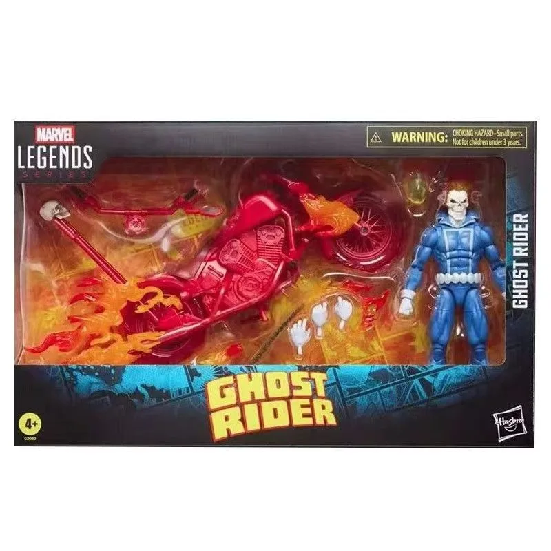 В наличии: Коллекционная фигурка Ghost Rider из серии Marvel Legends от Hasbro, модель по мотивам аниме и фильмов, масштабная фигурка-гуманоид, подарок для любителей хобби (art.: 3920dbcb15fc0) - 3920dbcb15fc0