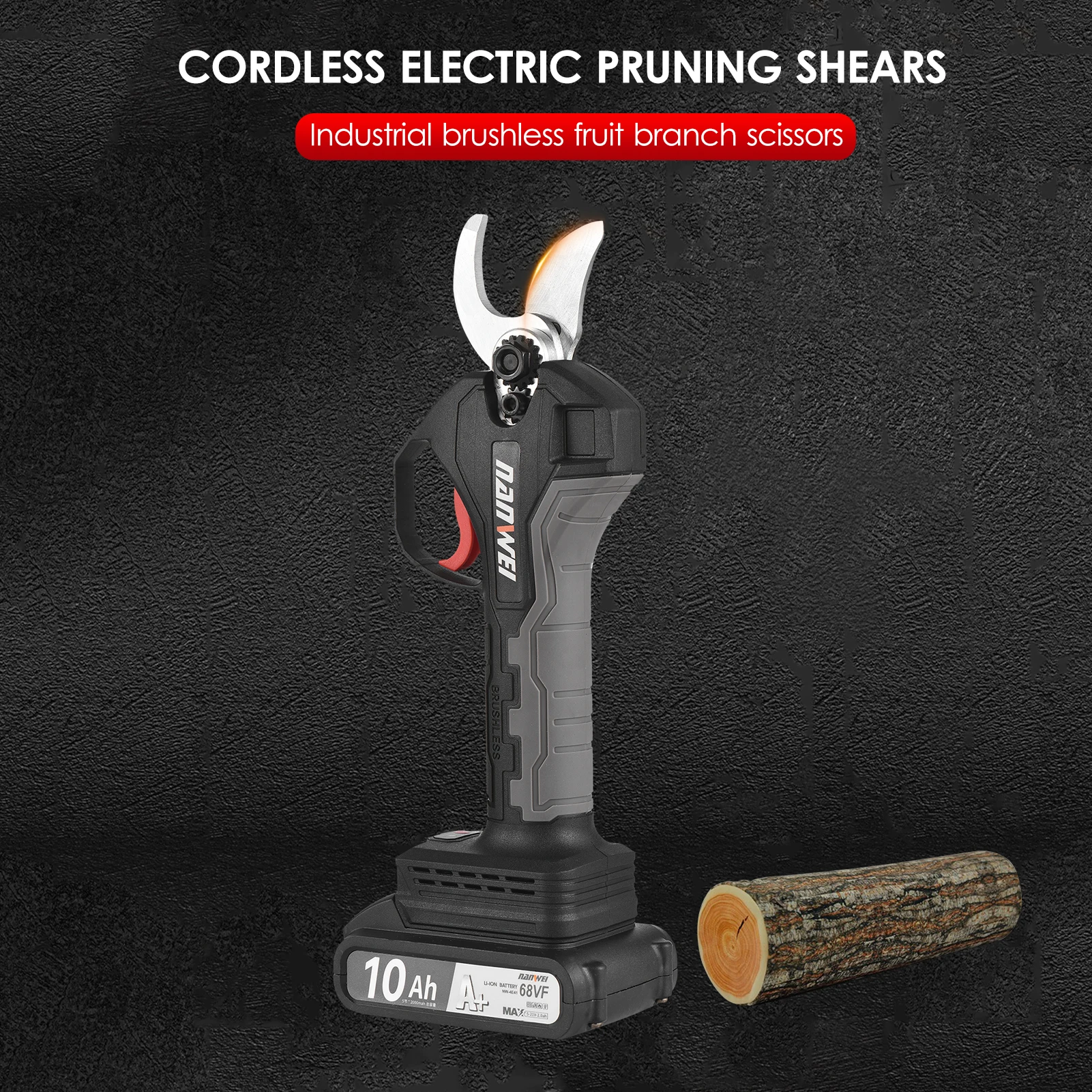 

Nanwei 21 в беспроводной Электрический секатор для обрезки фруктовых деревьев