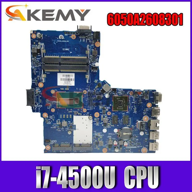 

For HP 248 G1 340 G1 Notebook PC laptop motherboard 758035-001 758035-501 758035-601 Core i7-4500U 6050A2608301-MB 100% working