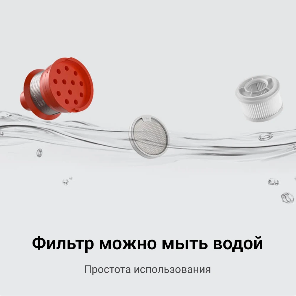 Пылесос аккумуляторный Xiaomi Mi Vacuum Cleaner G9 | мощное всасывание сменный аккумулятор