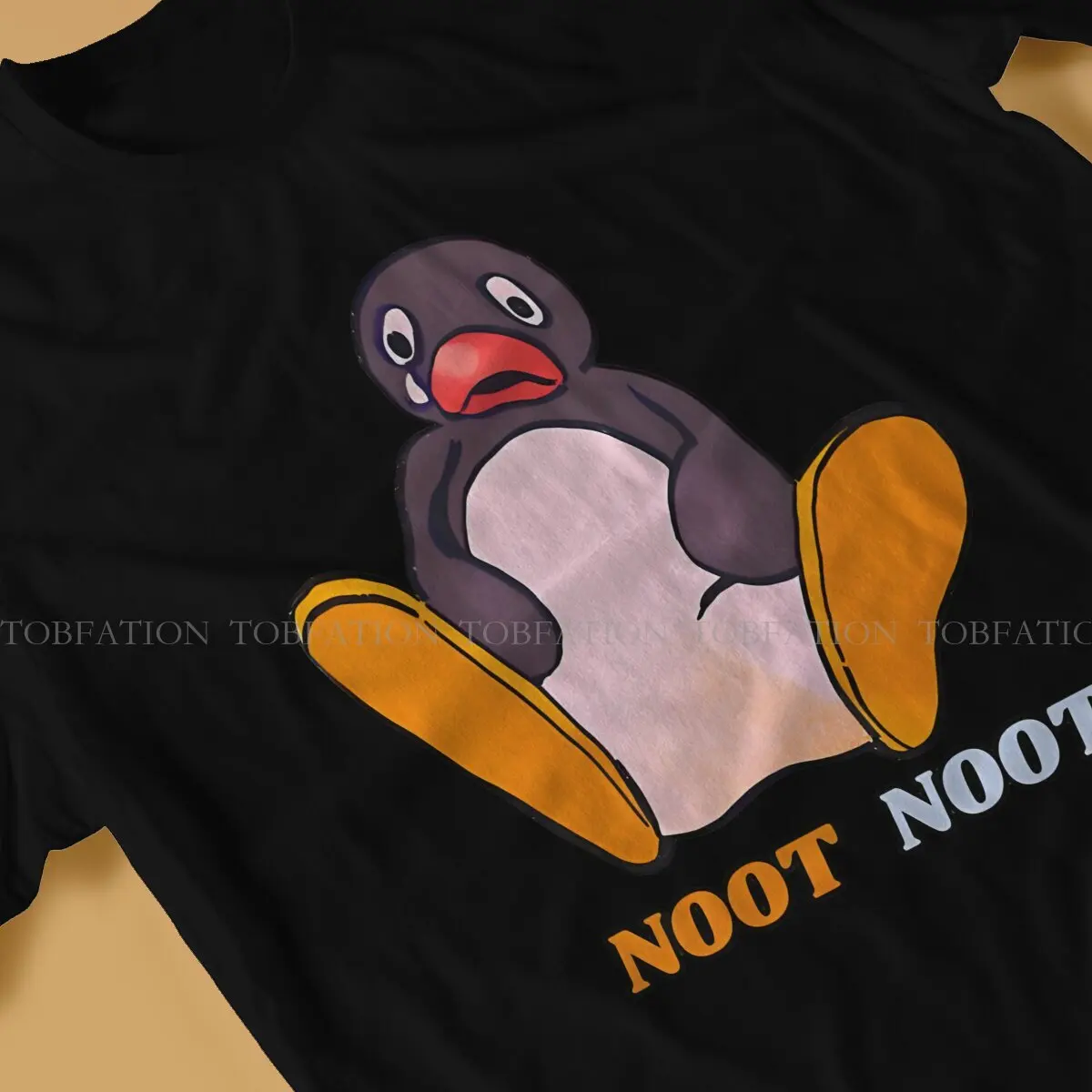 Pingu мультфильм футболка для мужчин Noot Meme мягкие летние толстовки Новинка модный