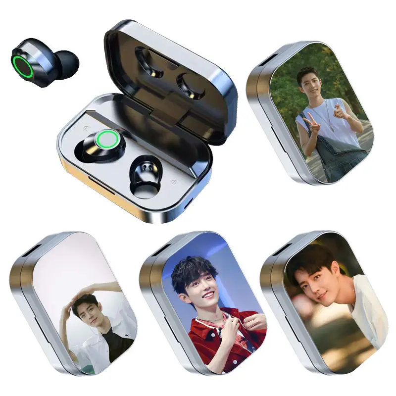 Аниме неразобранные Xiao Zhan Wang Yibo Chen Qing Ling звук музыка Bluetooth наушники-вкладыши Walkman