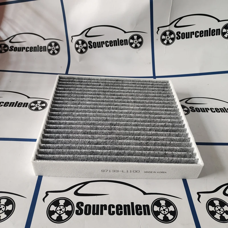 Угольный воздушный фильтр кондиционера 97133-L1100 97133-L1000 97133L1100 97133L1000 для Hyundai 2020 Sonata