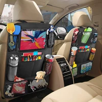 car seat back organizer holder multi pocket travel storage pouch bottle drink holder container hanging bags car seat organizer