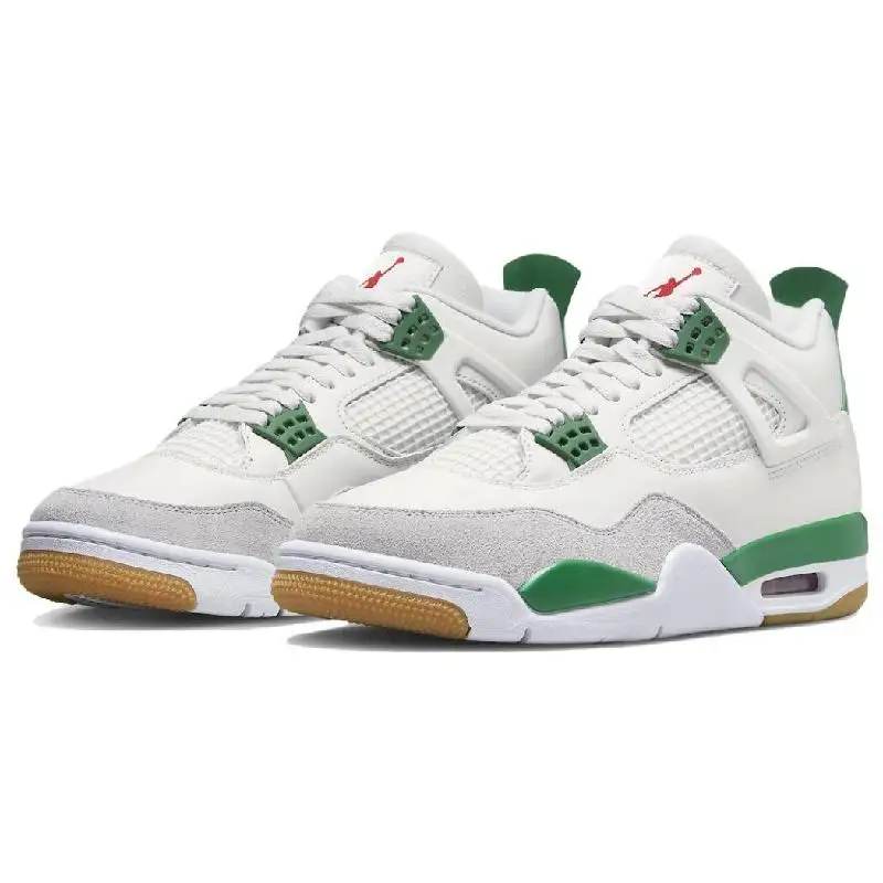 Кроссовки Nike Jordan 4 Retro SB Pine Green Midweek Heat DR5415-103