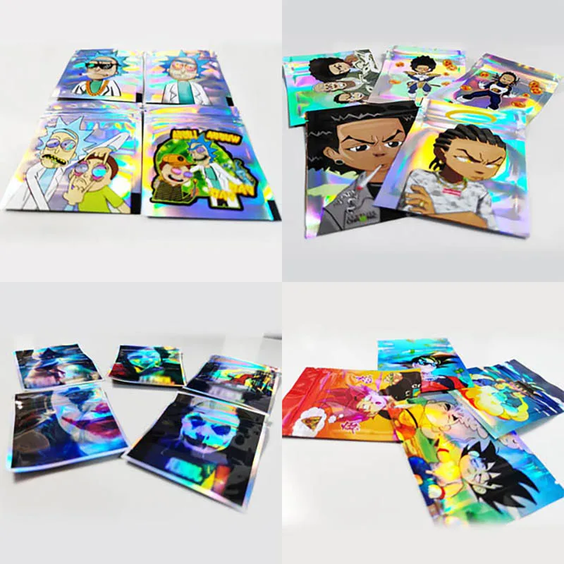 100 шт., пластиковые пакеты на молнии с окошком