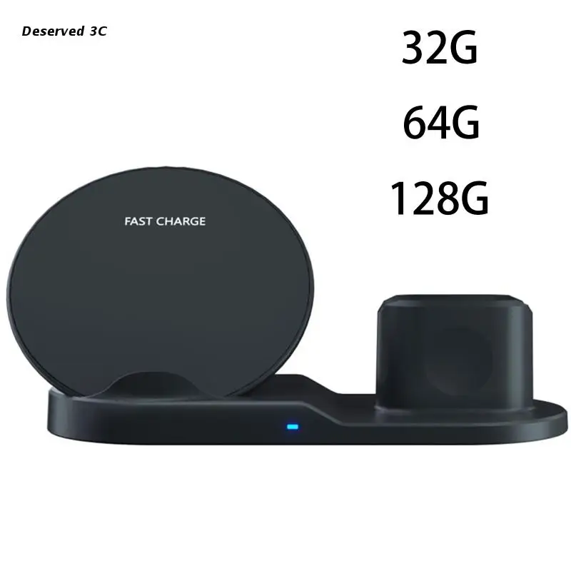 R9CB Wireless Charger with Security WiFi Camera,Mini SD Recording and Storage