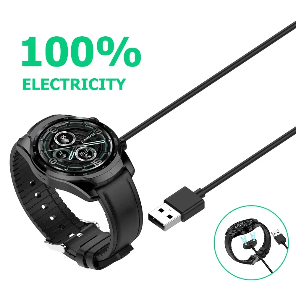 Фото Магнитный USB-кабель для зарядки TicWatch Pro 5 LTE, адаптер-кабель для зарядки Ticwatch proX/E3/pro 3 ultra GPS, умные часы №3