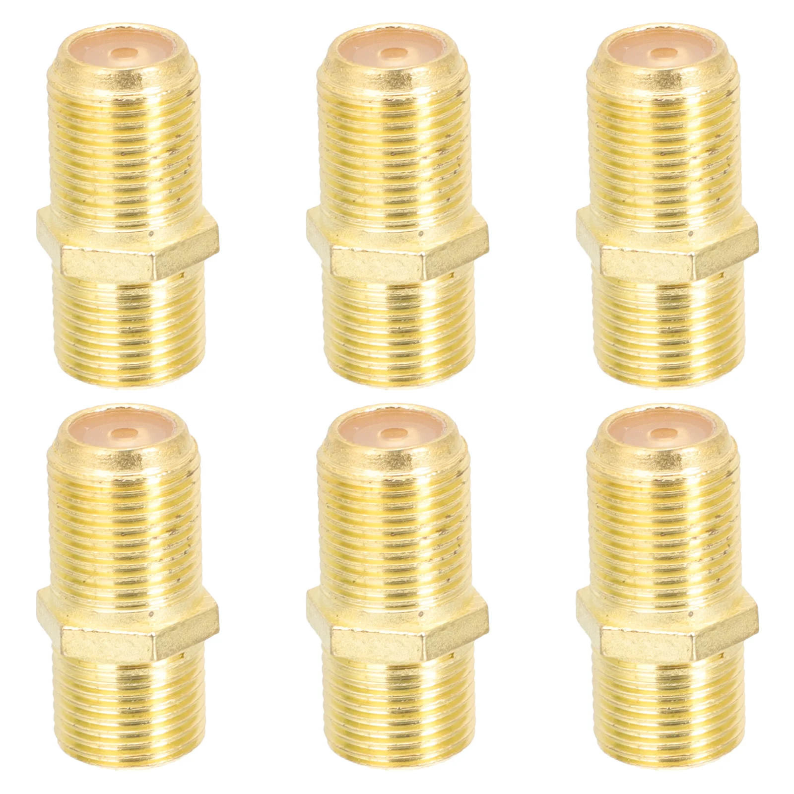 

Cable Adapter Coaxial Connector F Type Coaxfemale Coupler Extender Plated Adaptersextension Thread Gold Cables Connectionaerial