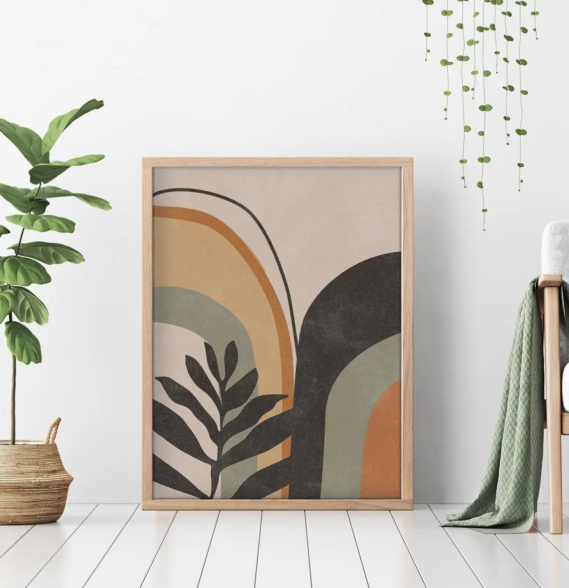 

Украшение для стола в рамке концепция домашнего декора подарок Современная Одиночная деревянная рамка