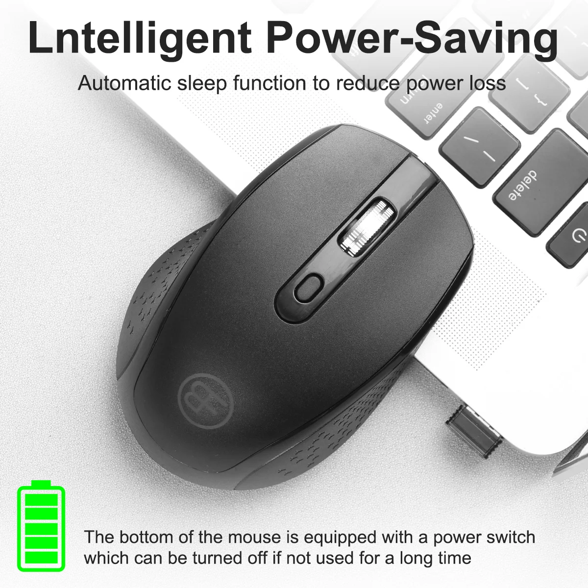 Беспроводная Bluetooth-мышь перезаряжаемая 2 4 ГГц Bluetooth два режима игровая