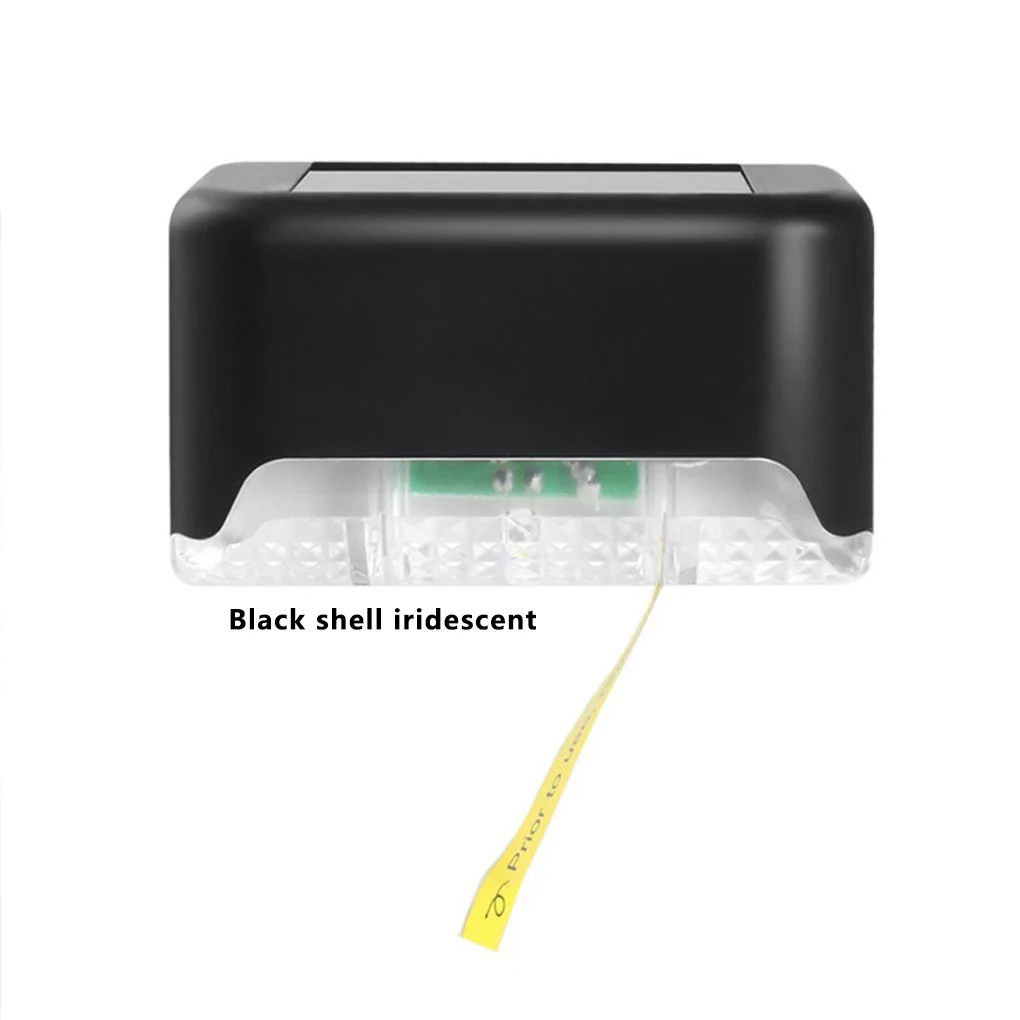 

Garden Fence Light 0.12W 3lm Solar Waterproof Garden Landscape Warm Light Automatic Outdoor Stair Lamp Home Lighting Tools