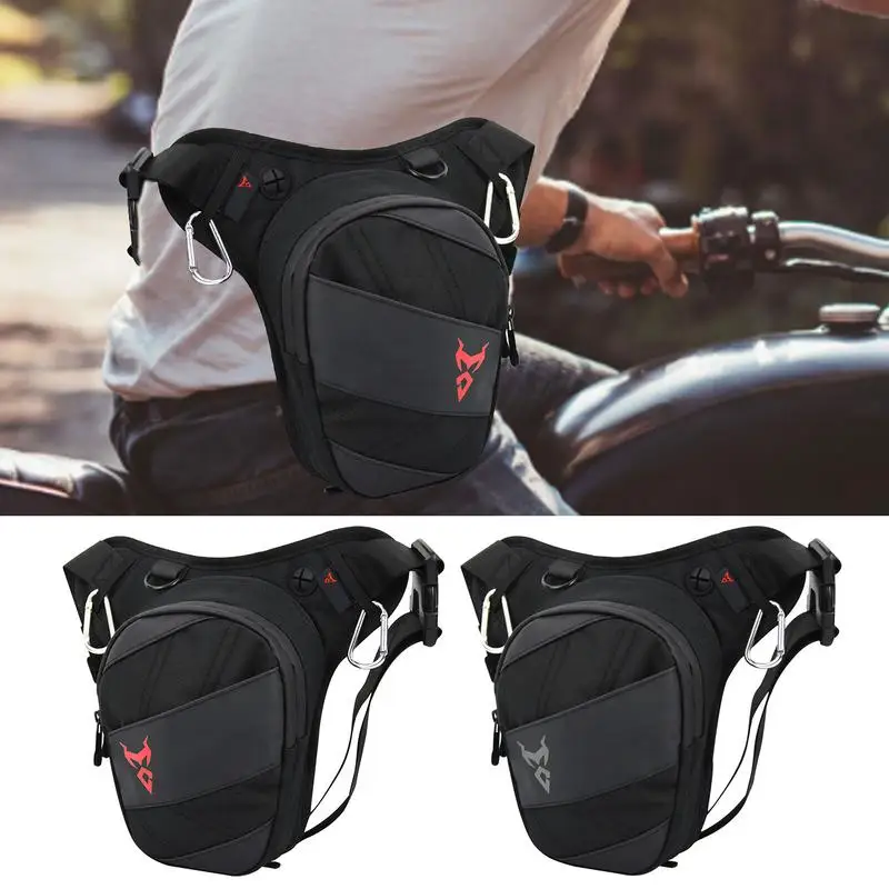 

Motorcycle Drop Waist Leg Bag Waterproof Thigh Bag With Leg Strap Motorbike Travelling Mobile Phone Bag For Outdoor Hiking