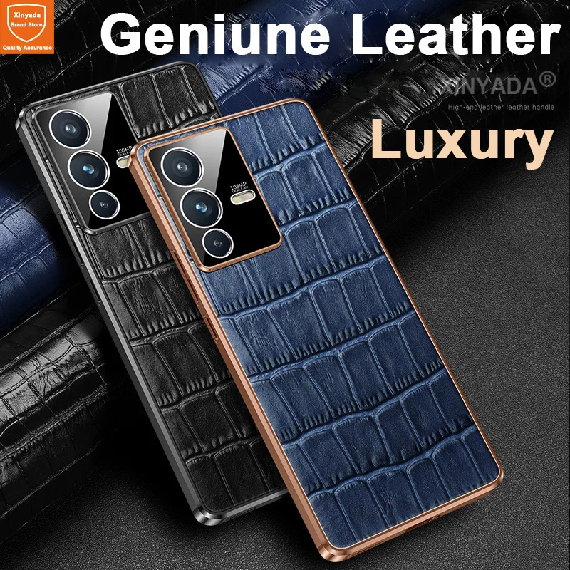 

Роскошный чехол-бампер из натуральной кожи для Vivo S12 Pro Vivo S12 Pro