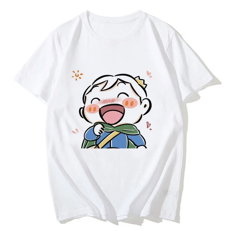 

2022 Ranking Of Kings Anime Harajuku Printing Tshirt Men Women Oversized Short Sleeve T-shirt Spring Summer Cotton Tops Bojji