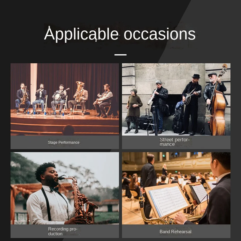 Беспроводной конденсаторный микрофон UHF Для рога