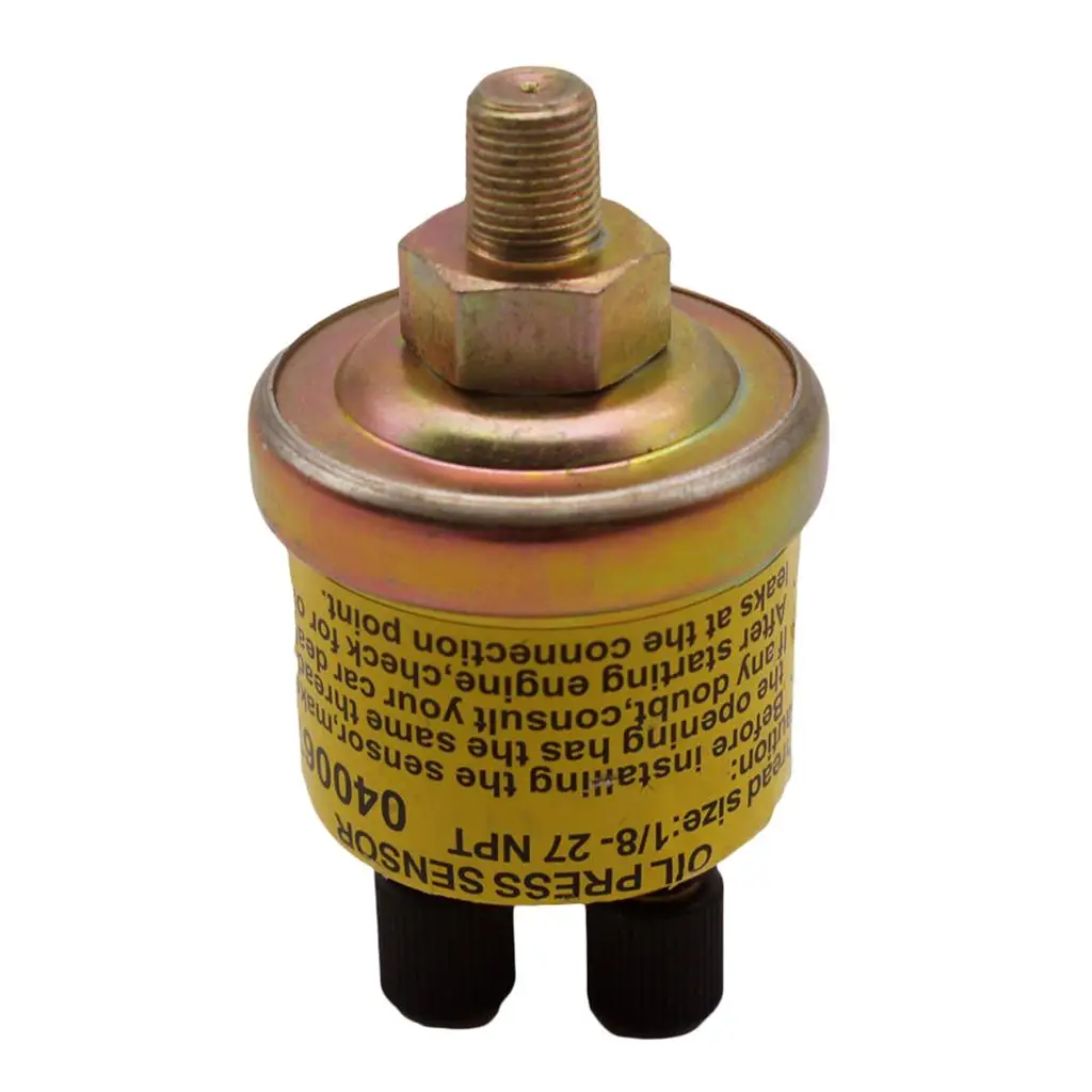 

Oil Pressure Sensor Suits SAAS Gauges 1/8 27NPT 0 PSI Sender Replacement