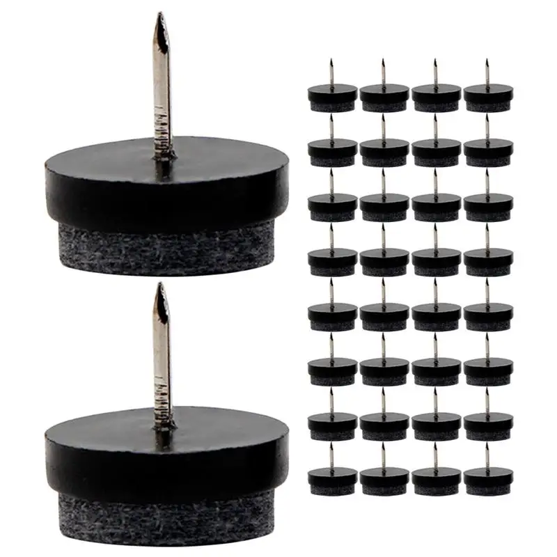 

50pcs Furniture Slider For Hardwood Floor Replacement Chair Feet Chair Glide