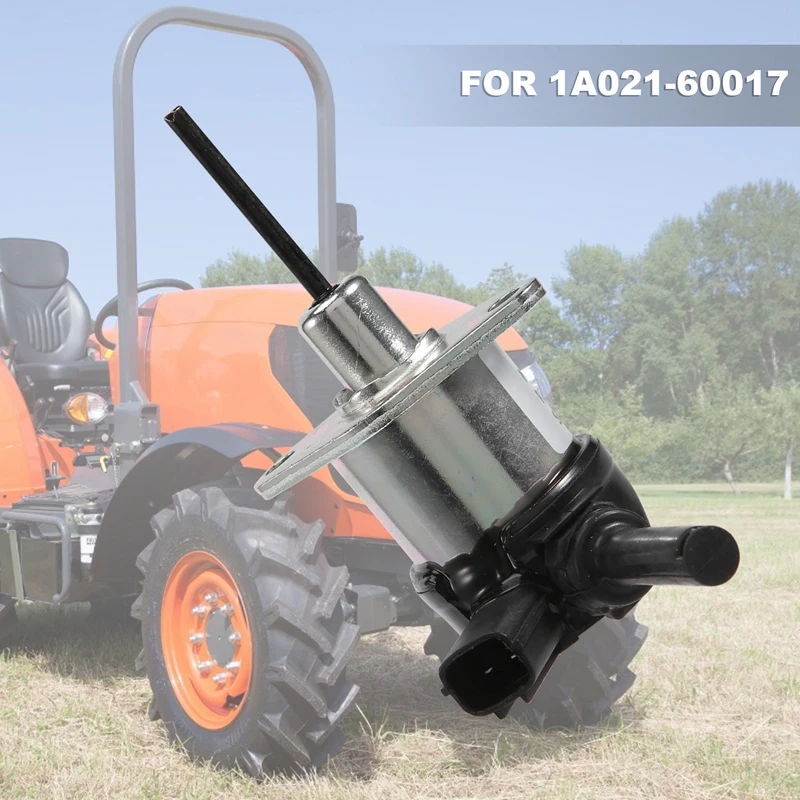 Соленоид отключения подачи топлива 12 В 1A021-60017 для Kubota D1503 D1703 D1803 Замена тракторной