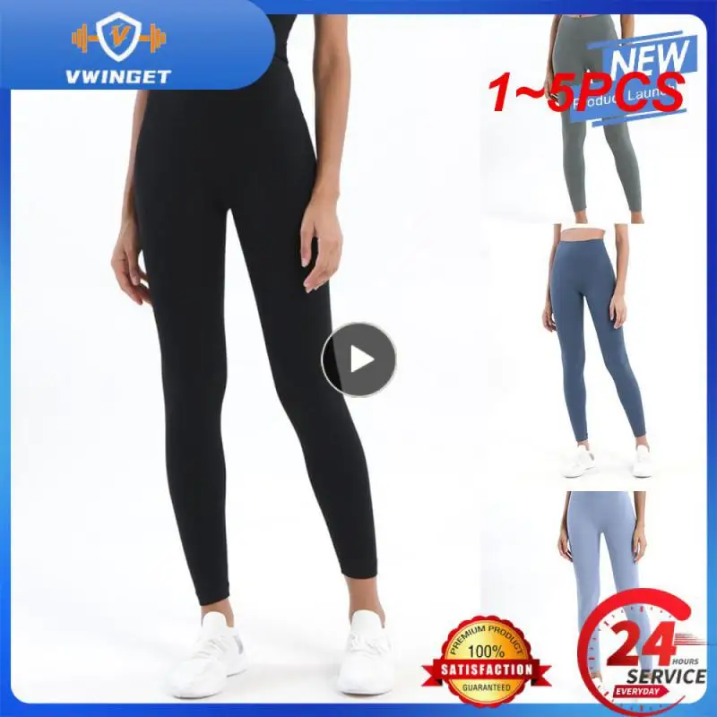 

Женские леггинсы для фитнеса Vnazvnasi 2023, длинные леггинсы, 19 цветов, удобные и облегающие штаны для йоги, 1 ~ 5 шт.