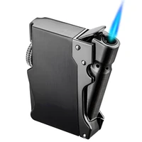 new windproof torch jet lighter metal creativity down ignition gas turbo lighter butane cool playboy cigarette accessorie gadget