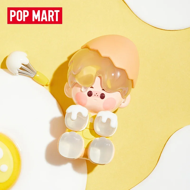 Фото POPMART PINO JELLY Pancake Batter Series слепая коробка Guess Bag Mystery Box игрушки куклы милые аниме фигурки настольные украшения подарок №2