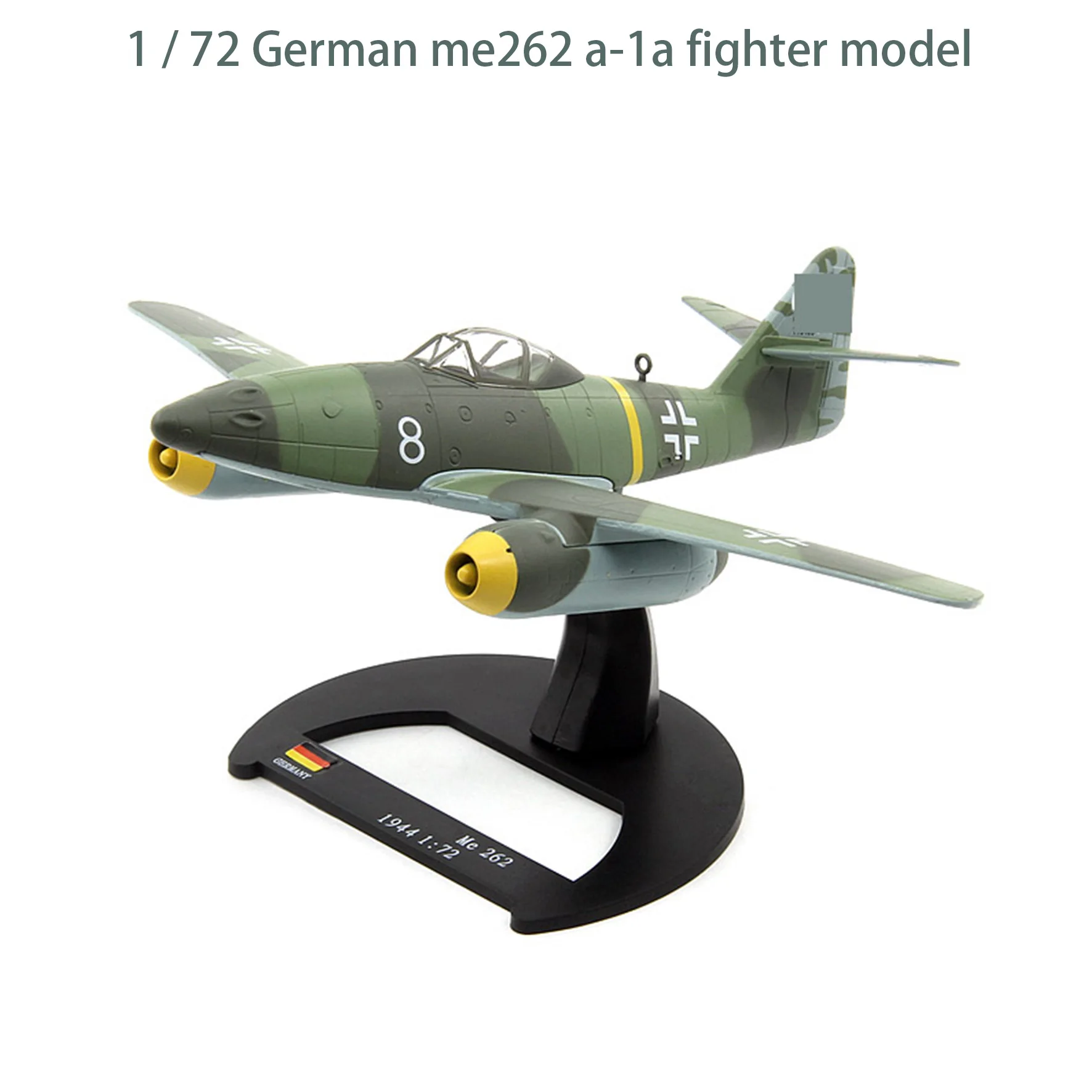 

1 / 72 German me262 a-1a fighter model Finished product collection model