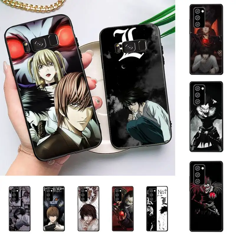 

RuiCaiCa Death Note Phone Case For Samsung Galaxy Note 10Pro Note 20ultra cover for note20 note 10lite M30S Back Coque