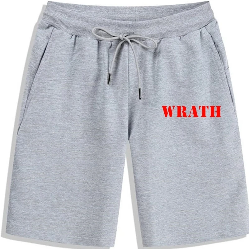 

Limited WRATH Natural Selection Logo Design Men Black Men's shorts Size XS-XXL