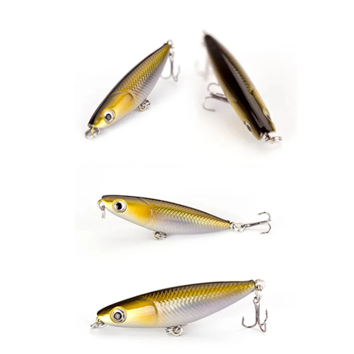 Легкая но высокопроизводительная приманка-карандаш для верхней воды 45 мм —