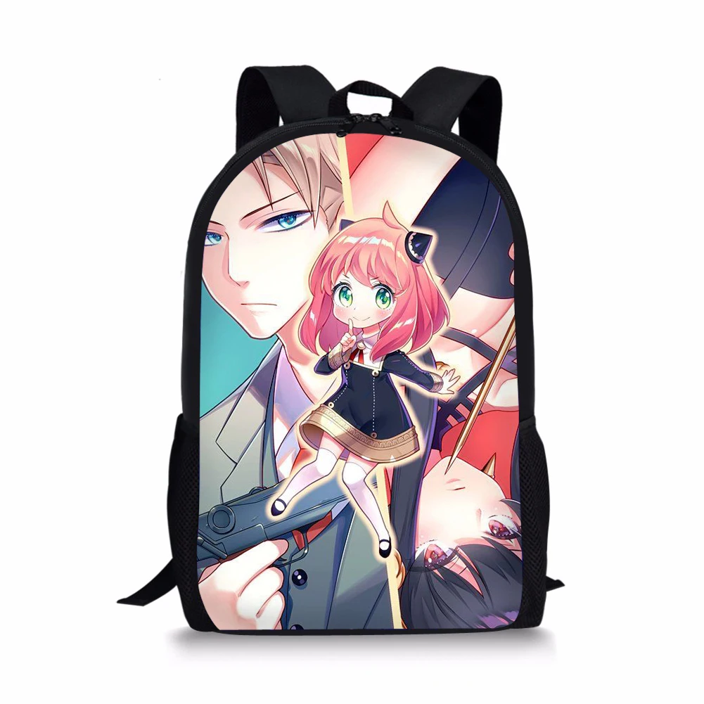 Spy Family Element Printing Pattern School Backpacks Personalized Kids Daypack New Design Rucksack for Teenager