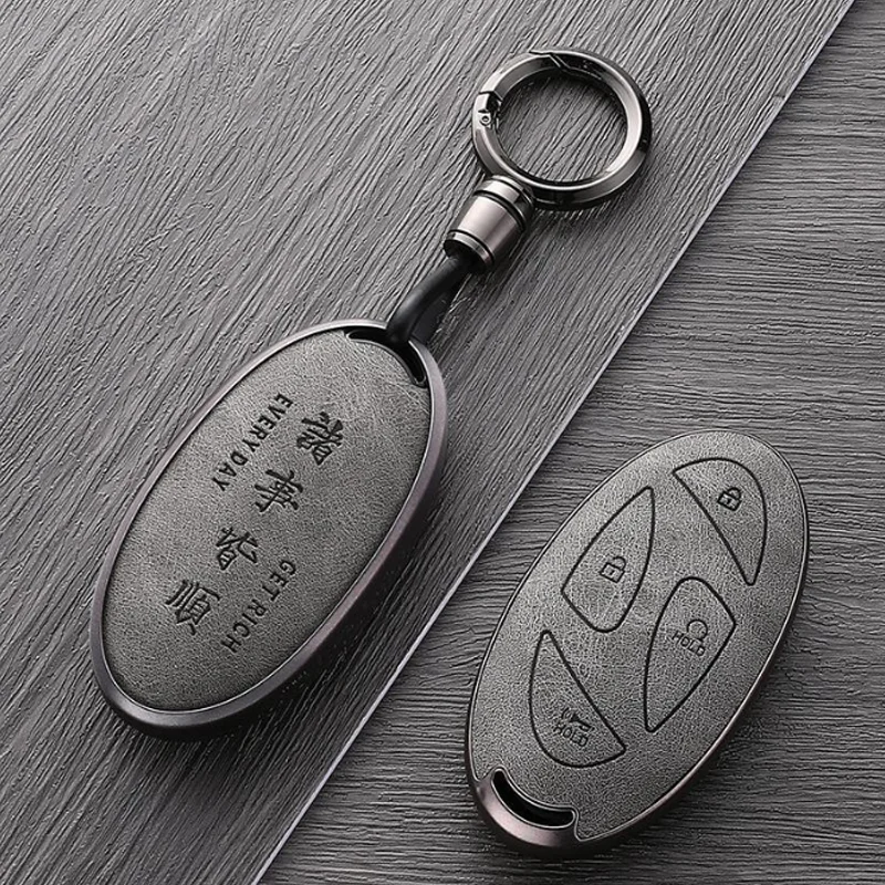 

Портативный чехол для Hyundai Kona Ev Grandeur GN7 2023 IONIQ 6 7 кнопок, чехол для дистанционного ключа автомобиля, держатель для брелка, аксессуары