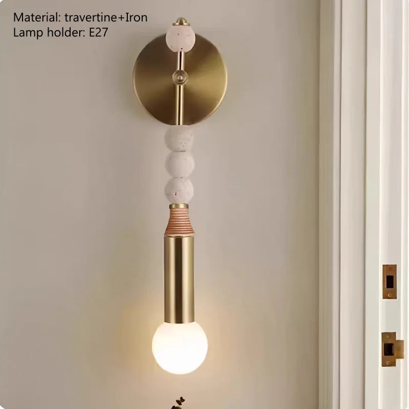 

Настенный светильник IWP бронзовый мраморный