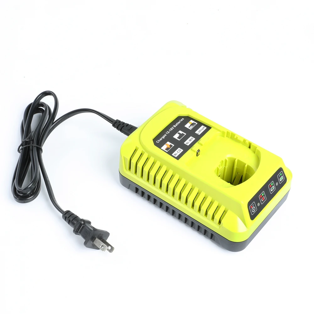 

New 3A Dual Chemistry Fast Charger for Ryobi 12-18V Lithium-Ion and NiCad Battery for P117 P118B P100 P102 P108 P192 P197