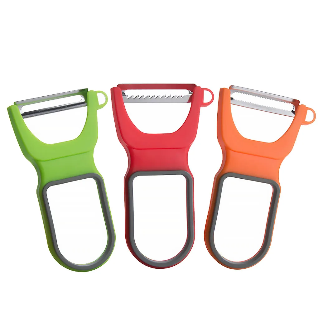 

3Pcs/Set Fruit Vegetable Peeler Potato Carrot Stainless Steel Slicer Blades Scraper Durable Simple Practical Vegetable Peelers