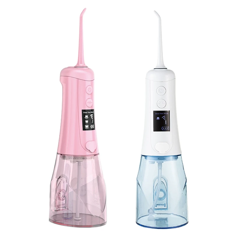 

Water Flossers For Teeth Rechargeable Oral Irrigator 350ML Water Jet Tooth Pick