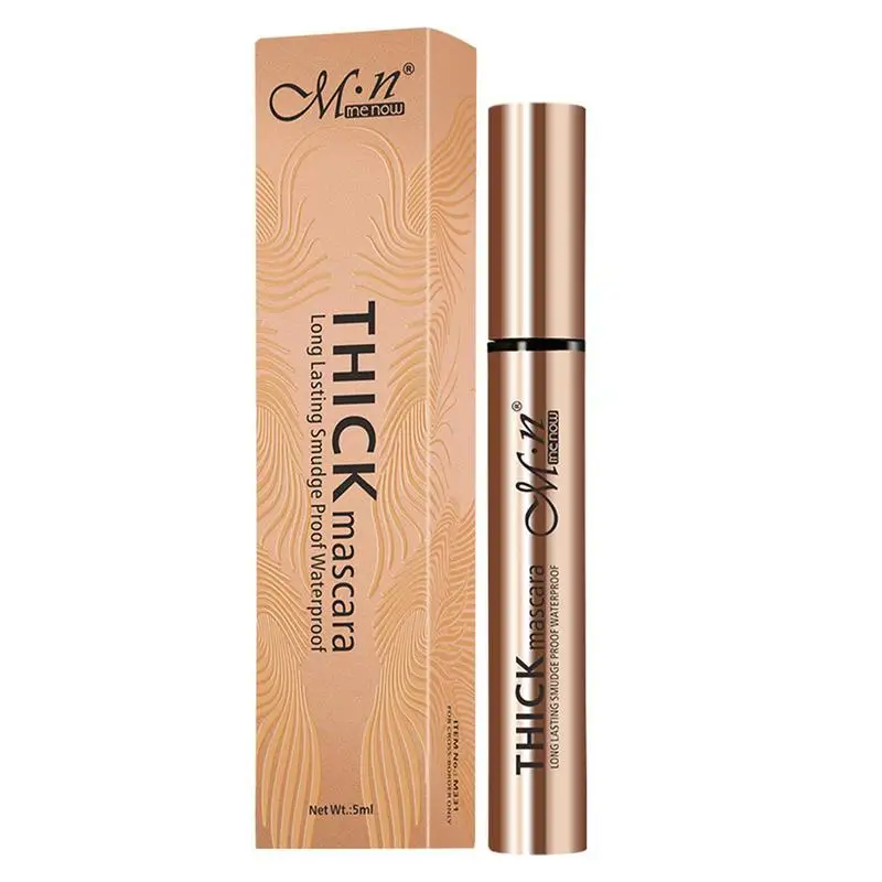 

Водостойкая тушь для ресниц, макияж, завивка, объем, защита от пятен, ресницы, силиконовая кисть для утолщения, мягкие, более полные ресницы