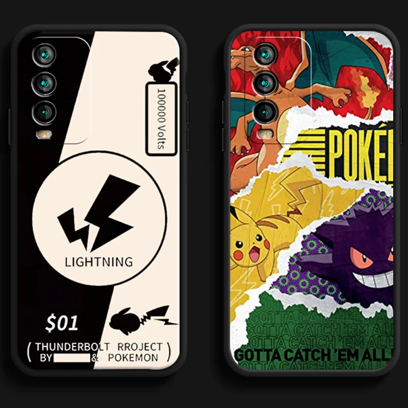 

Pokemon Pikachu Bandai Phone Cases For Xiaomi Redmi Note 10 10S 10 Pro POCO F3 GT X3 GT M3 Pro X3 NFC Cases Carcasa Back Cover