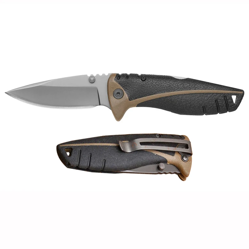 

Карманный Многофункциональный уличный нож ToughKeng, маленькие складные ножи с клипсой для самообороны и кемпинга с задней застежкой