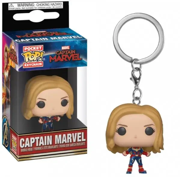 FUNKO pop Мстители 4: Эндшпиль CAPTAIN MARVEL Гусь брелок фигурка Коллекционные игрушки для