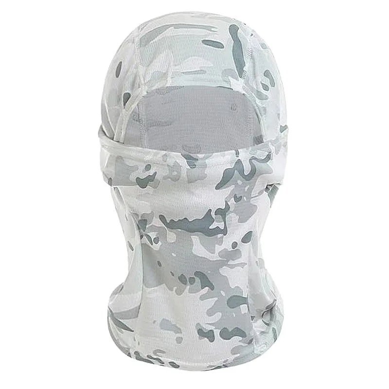 

Men Tactical Balaclava Face Mask Summer Sun Protection Bandana Cooling Neck Gaiter Hiking Scarves Motorcycle Cycling Helmet Hood