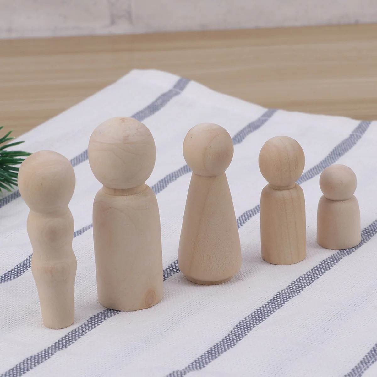 

10pcs Novel DIY Painted Dolls Kids Painted DIY Wedding Cake Decor Educational Children Craft for Community