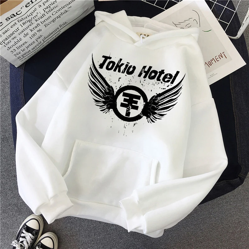 Толстовка унисекс в стиле 90-х годов худи панк Y2k Токио для отелей хип-хоп уличная