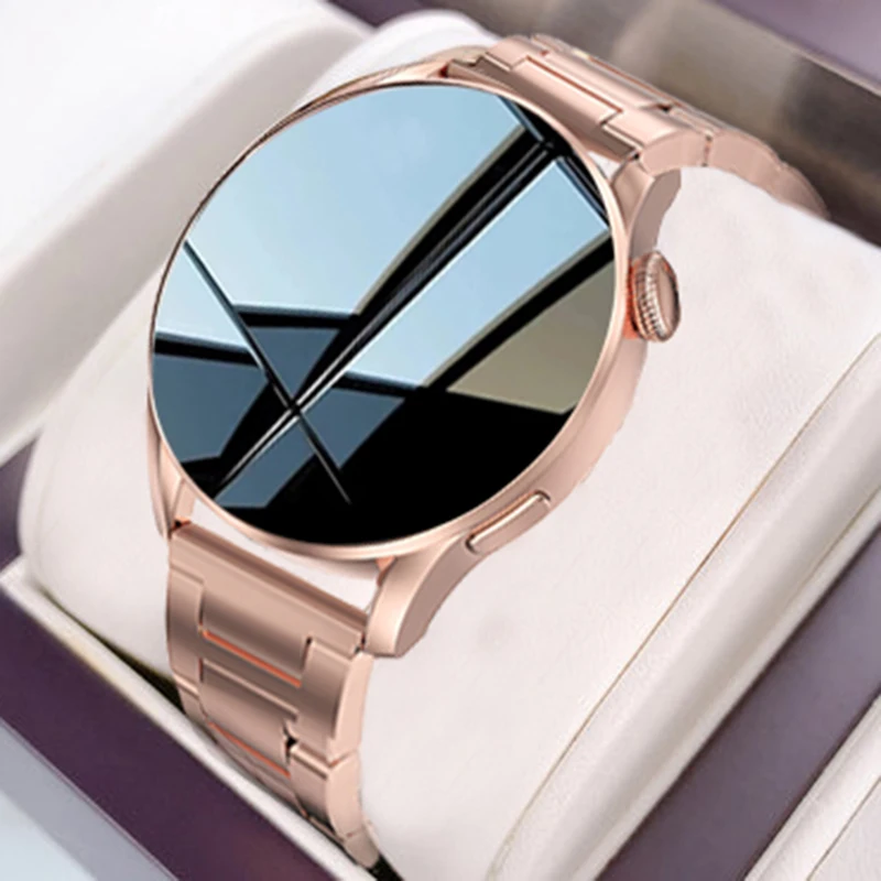 

2022 New NFC Smart Watch Women Sport GPS Track Watches Men Bluetooth Call Heart Rate Custom Dial ECG Smartwatch For Android IOS