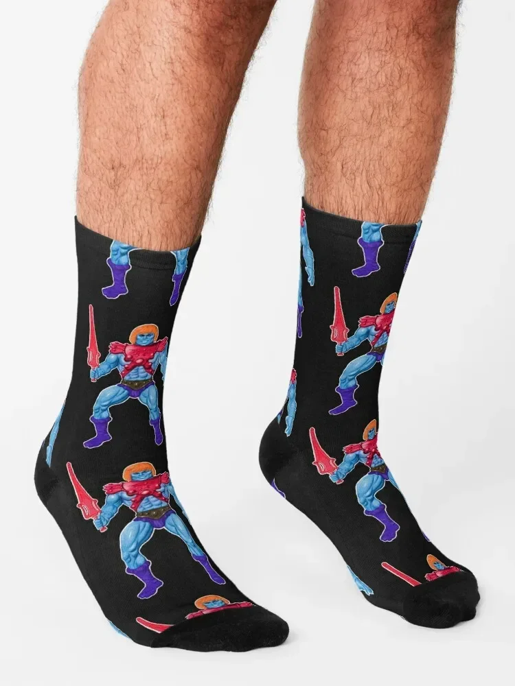 Ретро-FAKER-злой робот скелета! Носки для бега летние Снежные Женские носки мужские