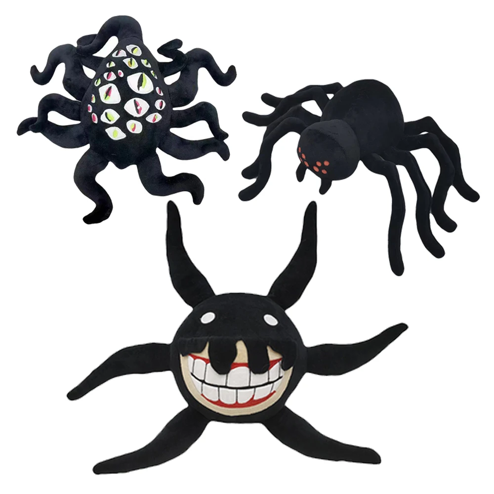 

40cm the Figure Doors Plush Toys Horror Game Doors Character Figure Toys Soft Stuffed Red Monster Plushies Gift for Kids Boys