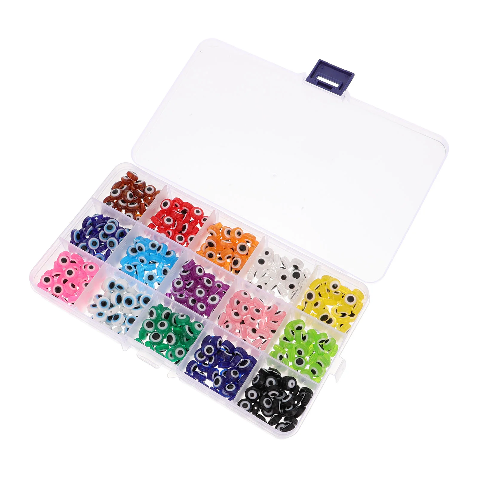 

Beads Eye Charms Evil Resin Lampwork Spacer Glass Chandelier Bracelet Round Flat Turkishbraceletsdiy Eyes Crafteyeball Wiggle